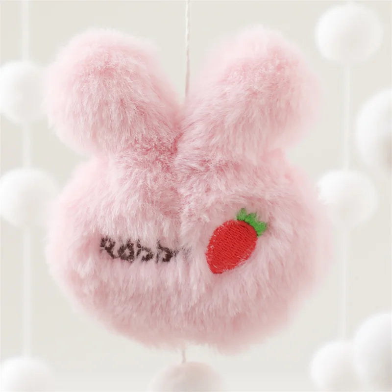 Hot Air Balloon Wooden Baby Crib Mobile – Musical Bed Bell & Rattles for Newborns 0–12M - I YAN
