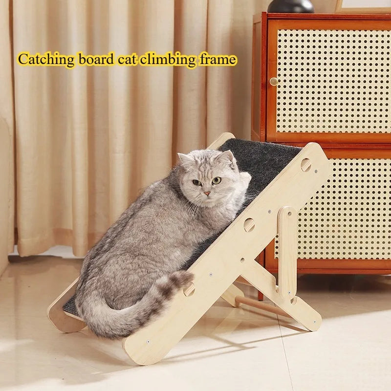 Adjustable and foldable I YAN dog staircase and pet ramp with two-in-one design for easy pet climbing and access.