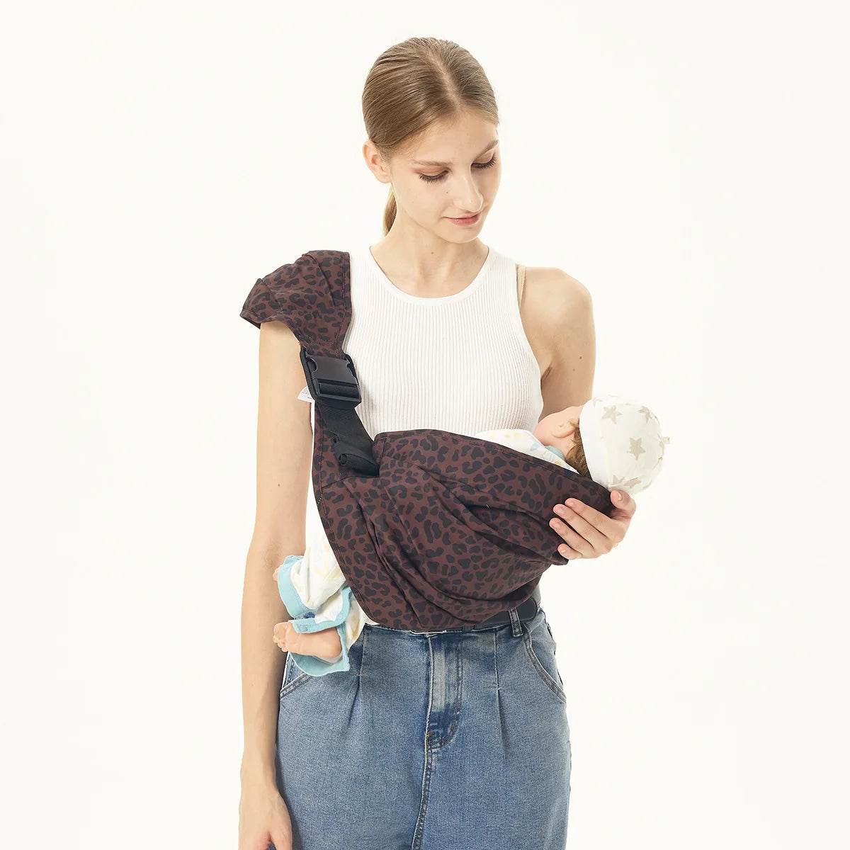 Baby Carrier Soft Wrap Four Seasons Universal – Adjustable Waist Stool Sling for Newborns & Toddlers - I YAN