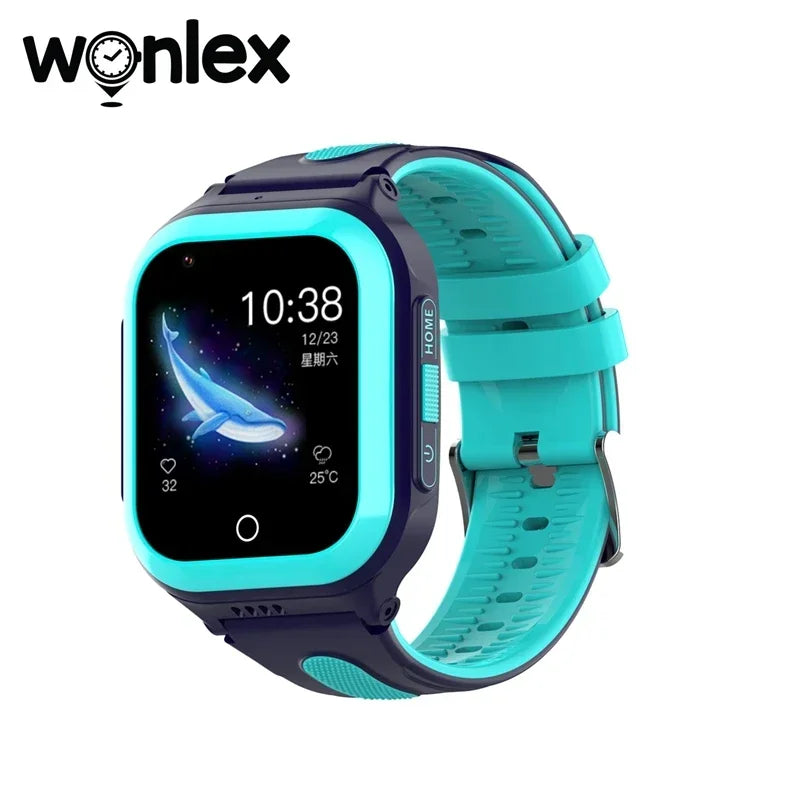 Wonlex KT24S 4G Kids Smart Watch GPS WiFi LBS Tracker – Video Camera Voice Chat GEO Fence for Children - I YAN