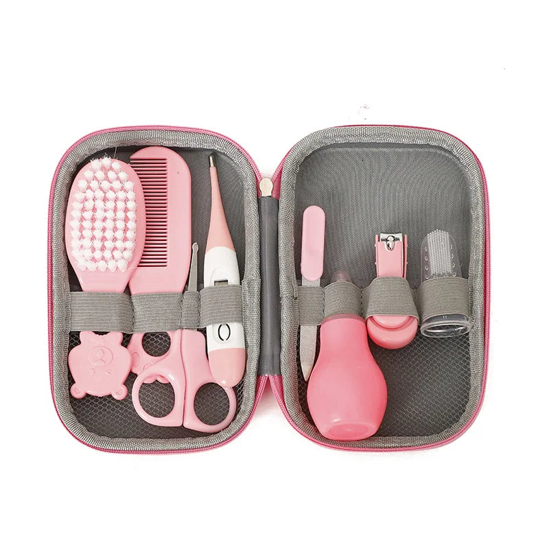 Baby Care Kit 8-Piece Set – Newborn Grooming & Healthcare Gift - I YAN