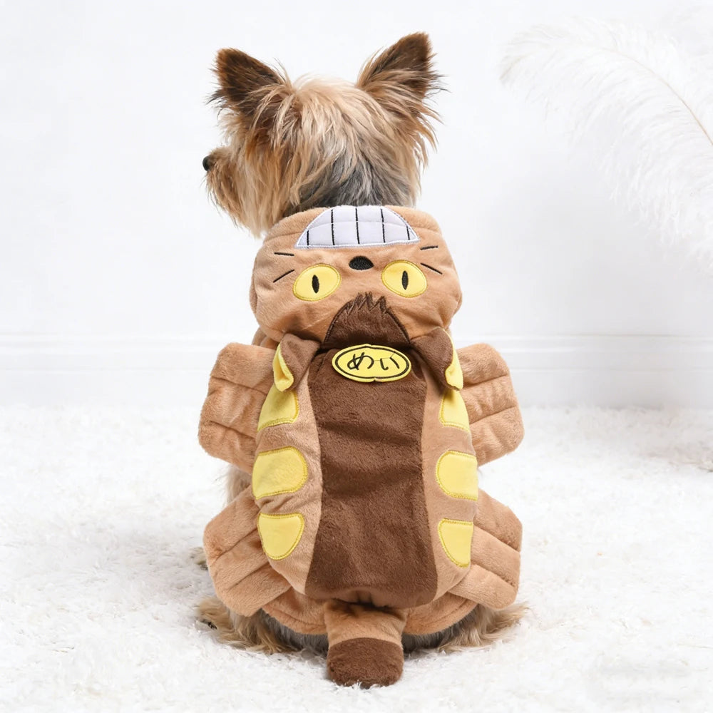 Fleece Halloween Clothes For Small Dog Winter Warm Sleeveless Dachshund Coat Jacket Hoodie XS XXL Funny Chihuahua Outfit Product