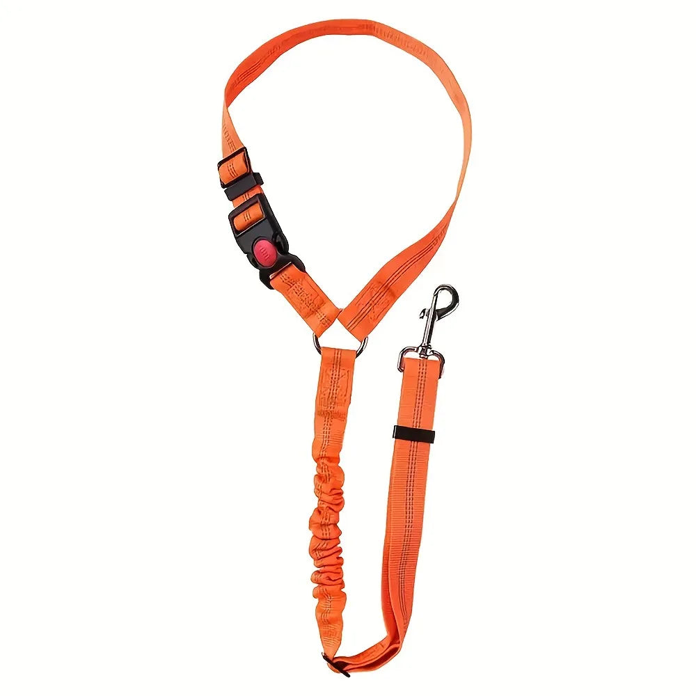 Car seat belt Elastic retractable dog leash