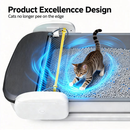 Automatic Self-Cleaning Litter Box – App Control, Odor-Free, Multi-Cat XXL