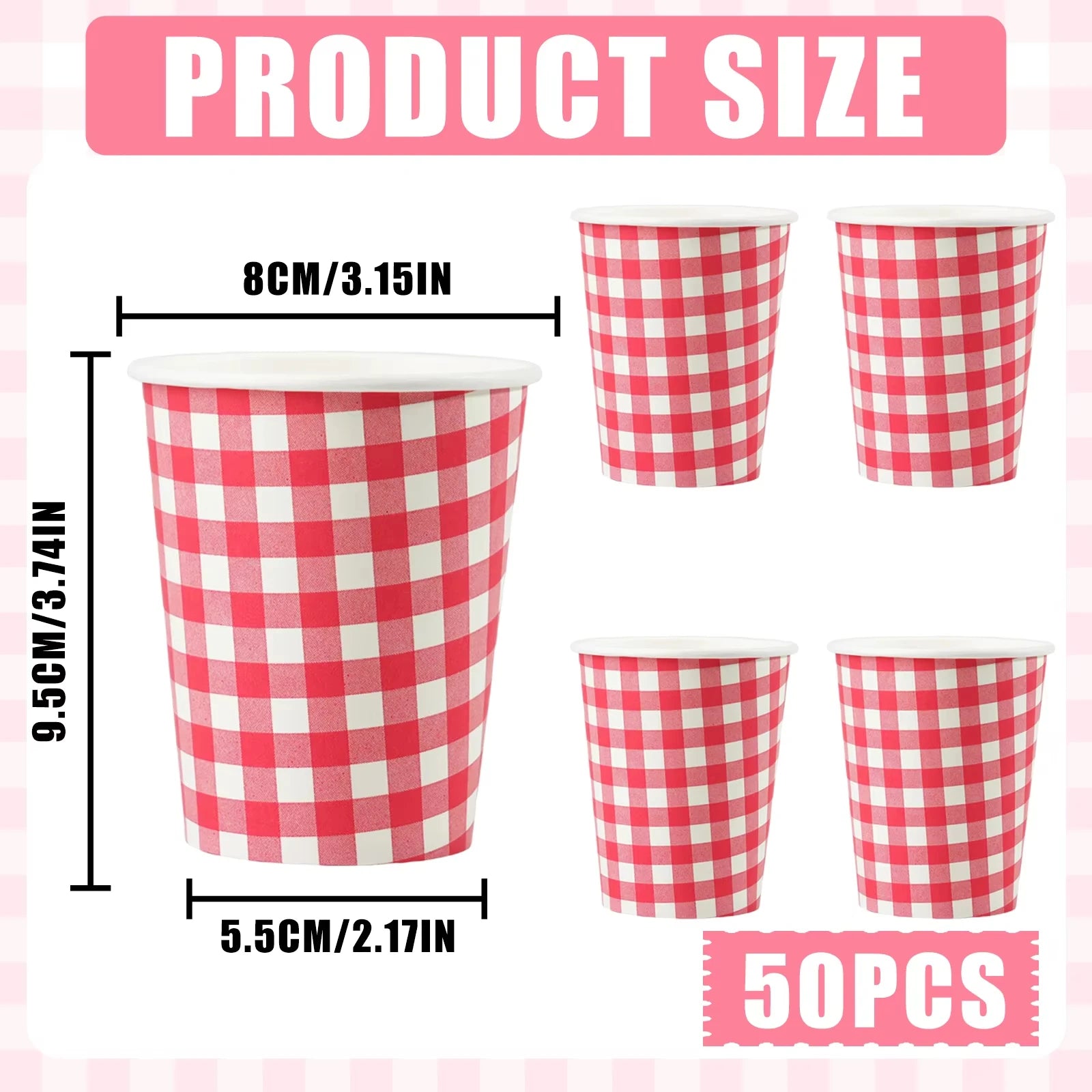 30pcs 8oz  Double-Walled Insulated Corrugated Cardboard Coffee Cups Thickened Disposable Striped Portable Paper Cups With Lids