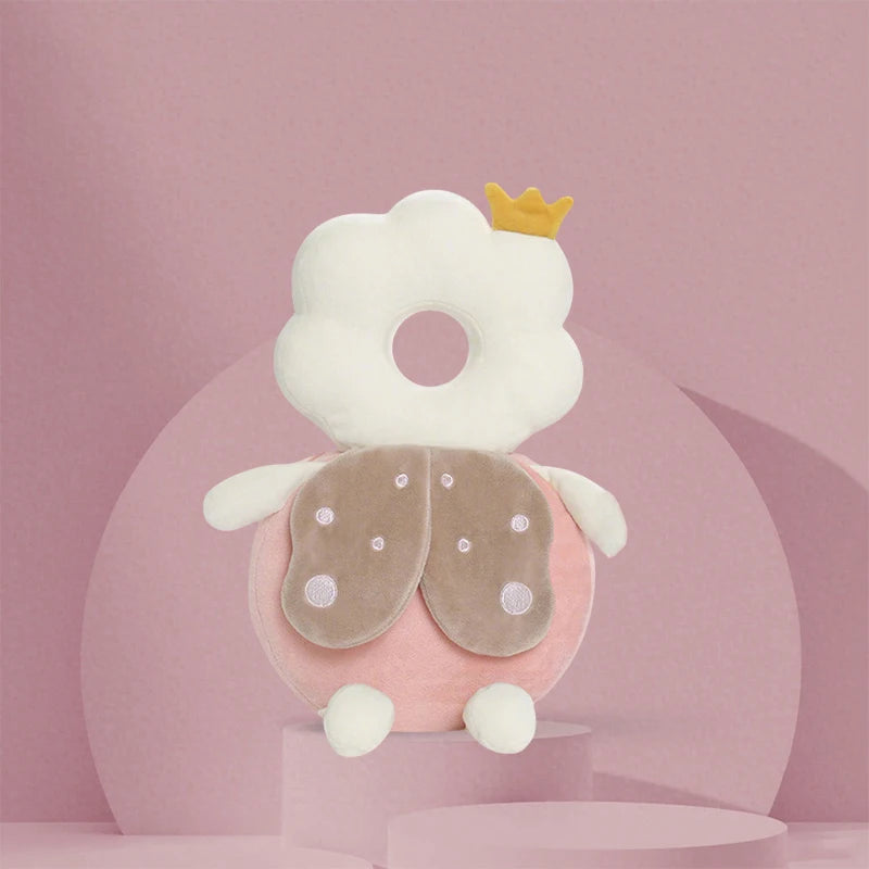 I YAN baby head protector pillow with cartoon design, toddler safety cushion for learning to walk and prevent falls in newborns.