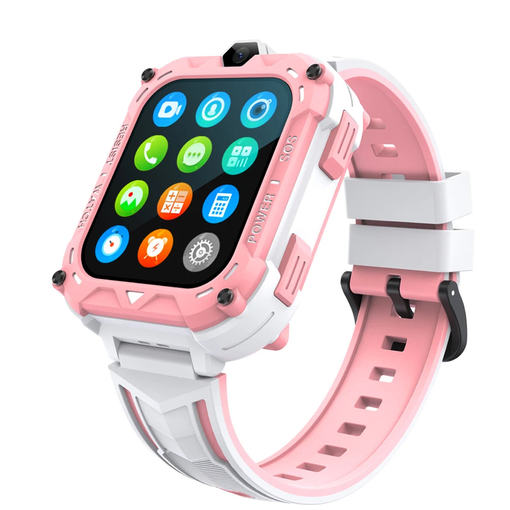 VALDUS 2025 New VK39 4G Children Smartwatch GPS SOS Video Call WIFI SIM Card 0.08Mpix Camera Large Screen 4G Watch For Kids Gift
