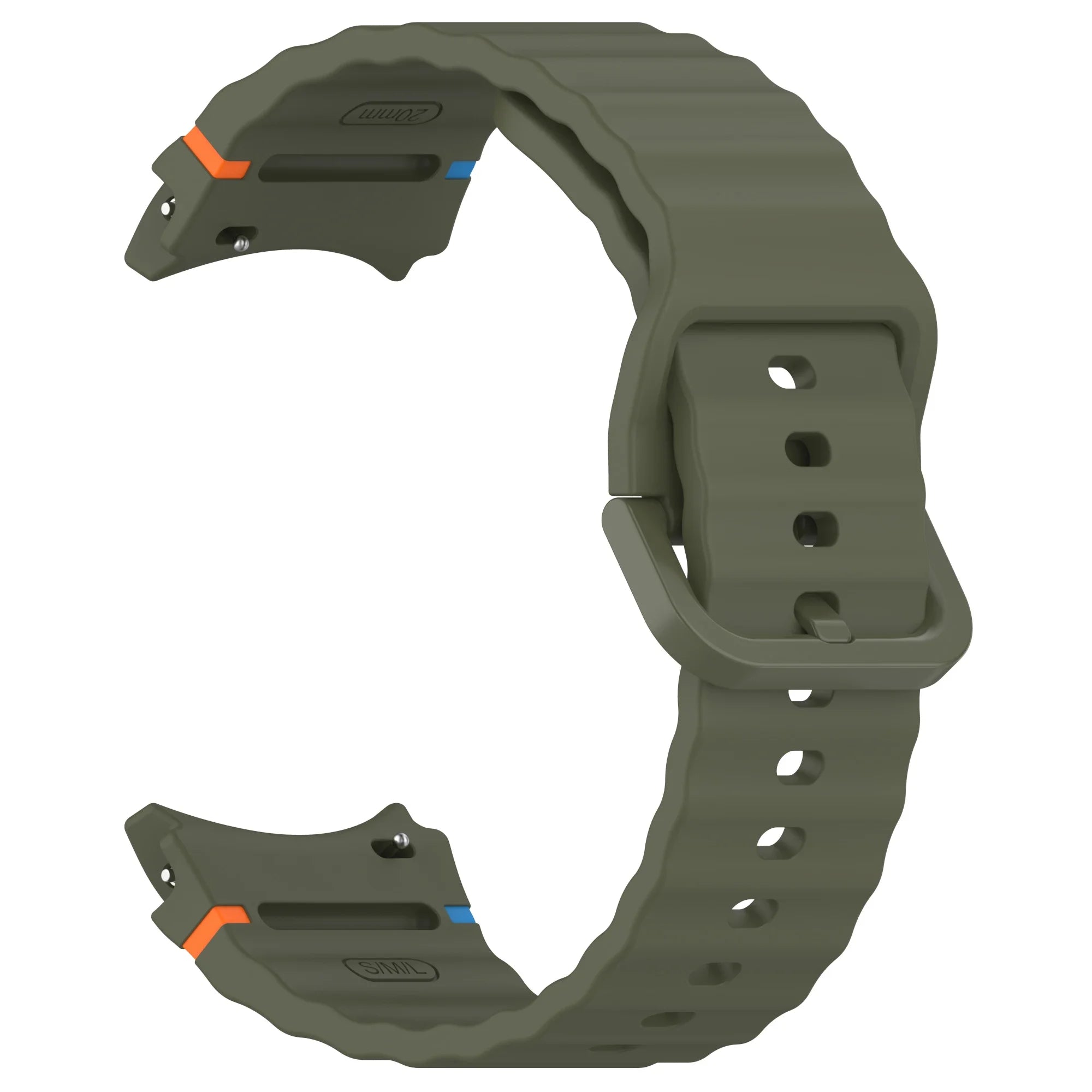 Original Band for Samsung Galaxy watch 7/FE/5 Pro/6/4 classic 44mm 40mm Silicone sport belt bracelet correa Galaxy watch 7 Strap