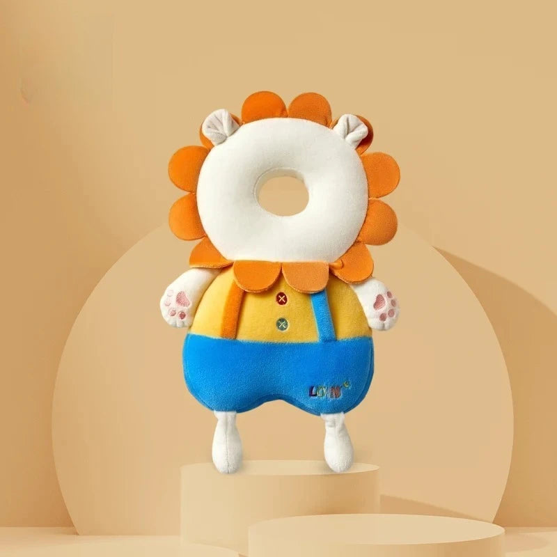 I YAN baby head protector pillow with cartoon design, toddler safety cushion for learning to walk and prevent falls in newborn kids.