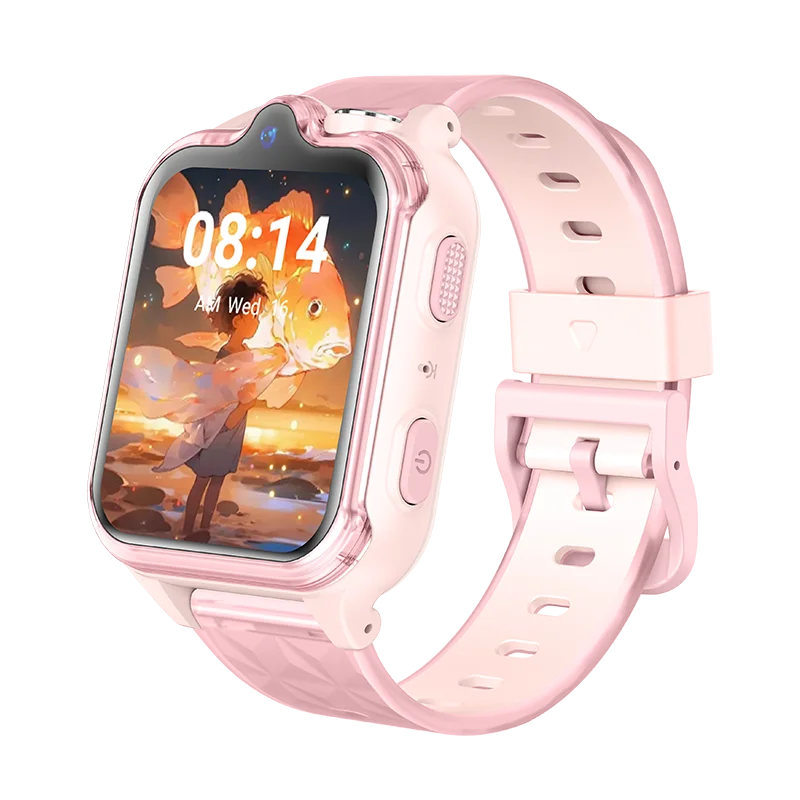 Wonlex KT42 4G Kids Smart Watch Dual Camera – GPS WiFi LBS Tracker Video Call Play Store 2GB+16GB Children Smart Watch - I YAN