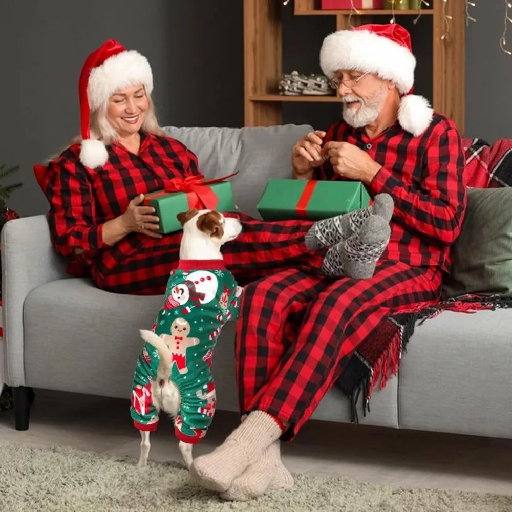 Cozy Velvet Pajamas for Dogs: Perfect Holiday Outfit for Winter