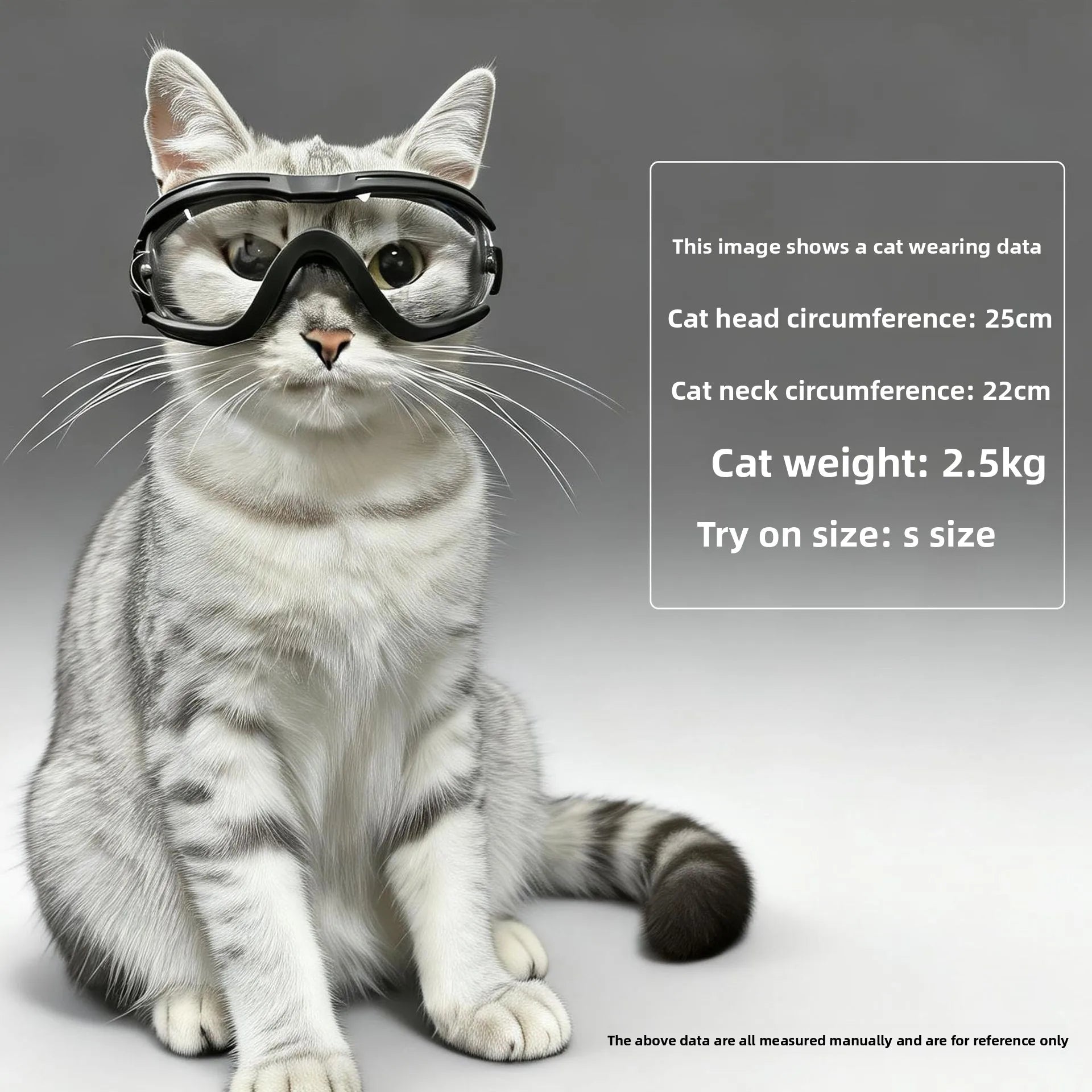 Pet Goggles Cat Glasses Pet Dog Dog Head Accessories Sunglasses Maine Cat Small Dog Schnauzer Sunglasses cat backpack carrier