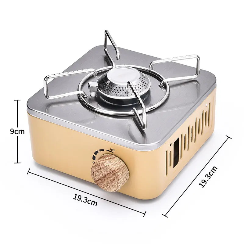 PACOONE Camping Gas Stove 2800W High Firepower Portable Cassette Furnace Outdoor Gas Burner Picnic Camp