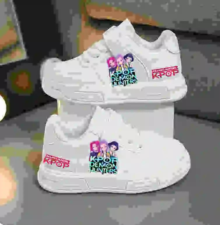 Kpop Demon Hunters kids Children Shoes Student Casual Sneakers boys Running Fashion girls Shoes