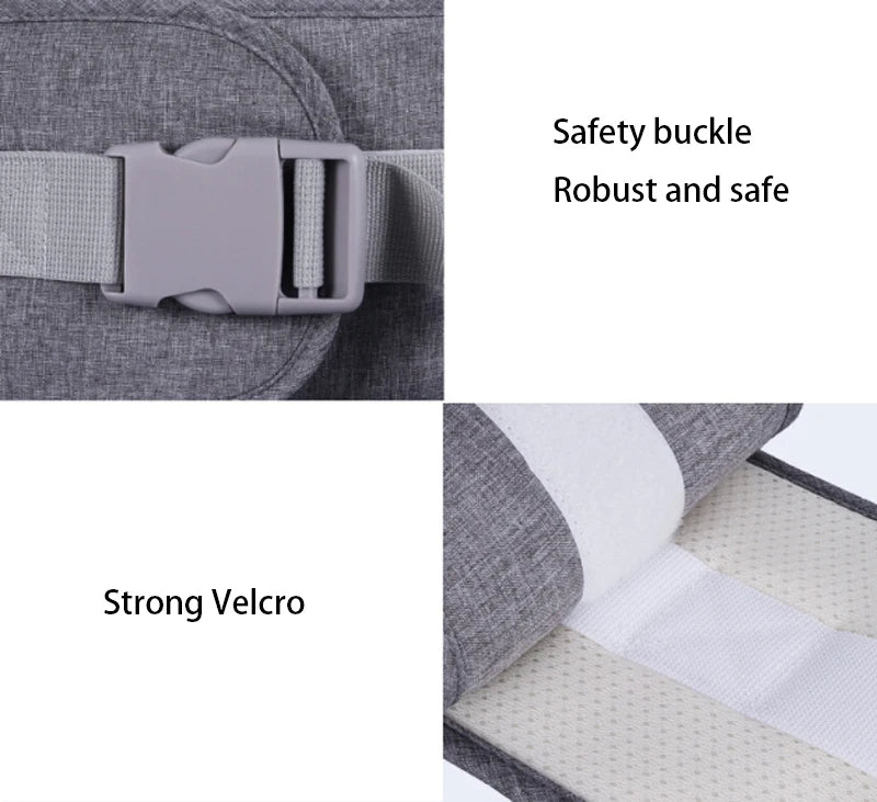 Ergonomic Baby Carrier with Hip Seat – Front Facing Kangaroo Sling & Waist Stool - I YAN