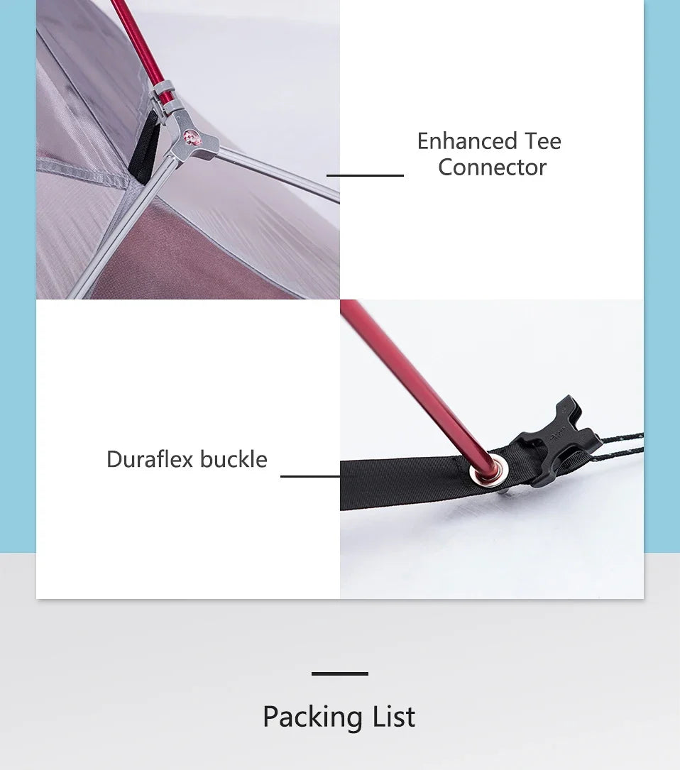 1 2 3 Person Camping Tent Ultralight Waterproof Trekking Tents Hiking Backpacking Shelter Tent Travel Tent