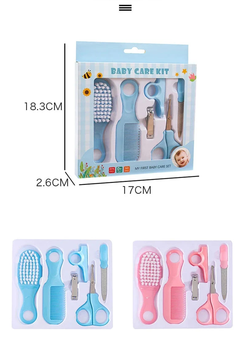 Baby Care Kit 6-Piece Set – Newborn Grooming & Healthcare Gift - I YAN