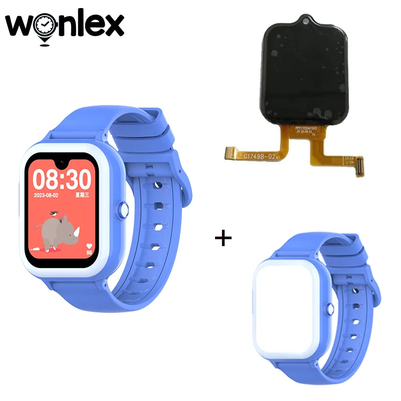Wonlex KT31 Smart Watch for Children 4G SOS WIFI GPS Tracker AMOLED HD screen Video Call 900mAh Battery Kids SmartWatch Whatsapp
