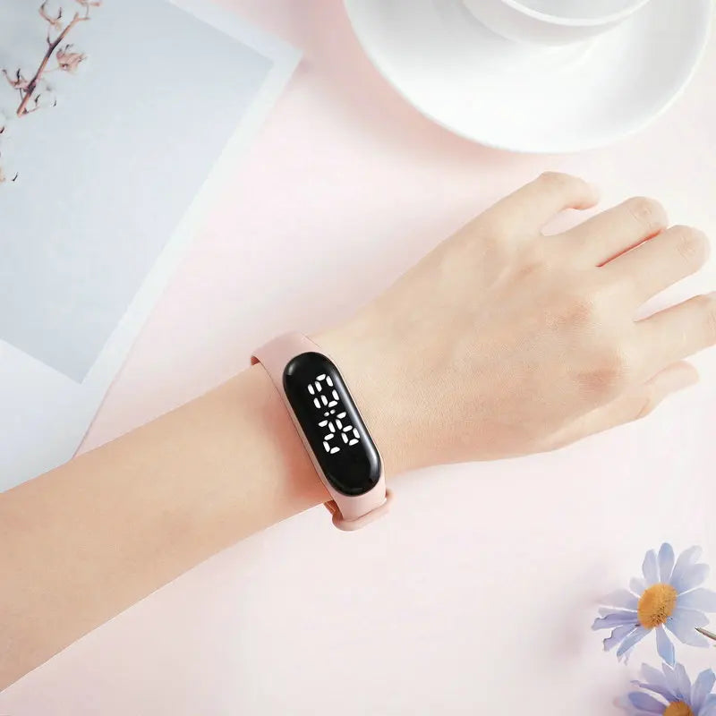 Fashion Digital Children's Watch Touch LED – Waterproof Sport Wristband Bracelet for Girls & Boys - I YAN