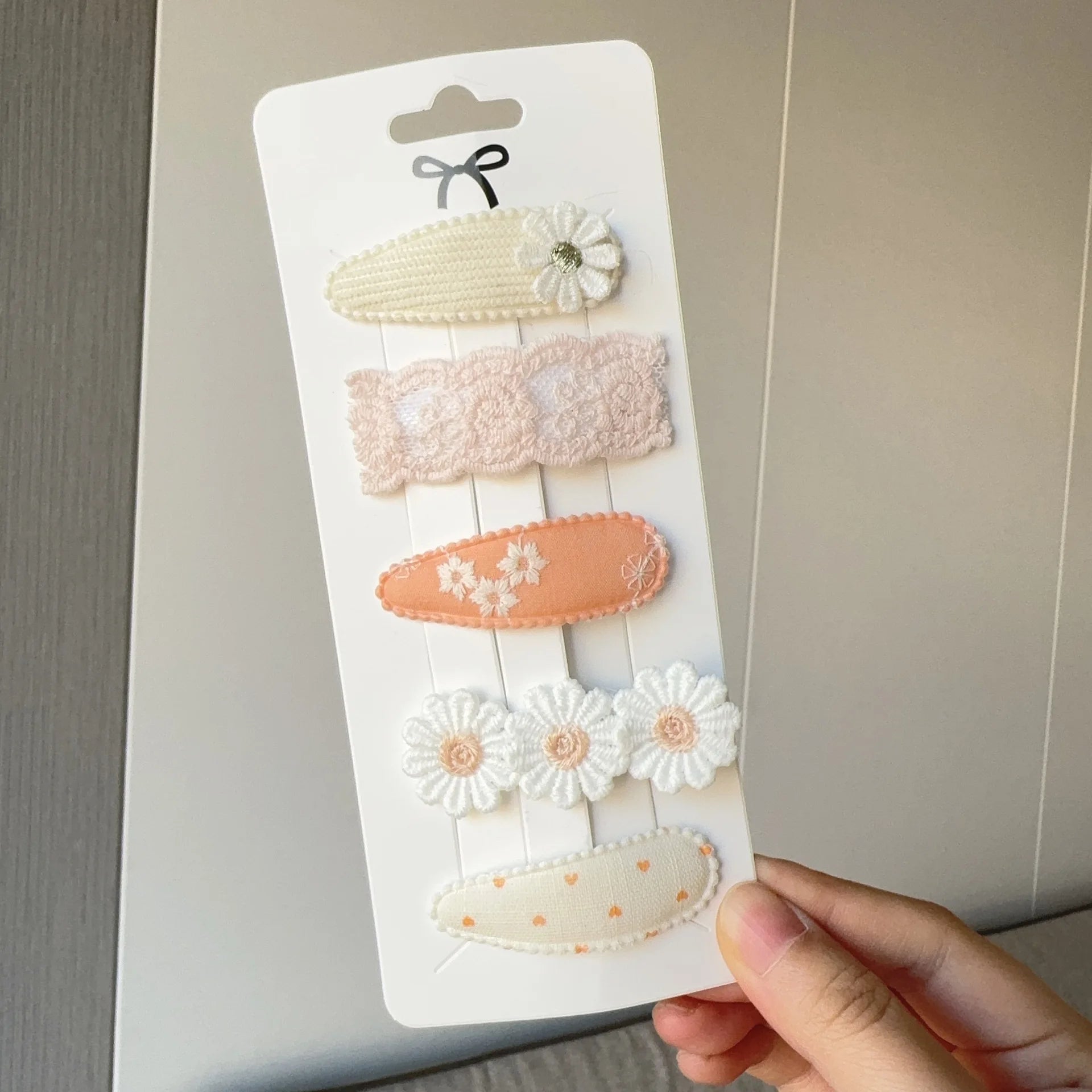 2025 Cute Flower Hairpins Set Children Baby Girls Kids Hair Clips Pin Barrettes Accessories Hairclip Headwear Headdress Ornament