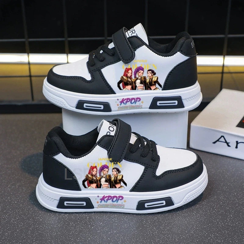 Hot Children's Fashion Casual Shoes Kids Student New Design White Sport Shoes Boys Girls Anti-slip Outdoor Breathable Sneakers