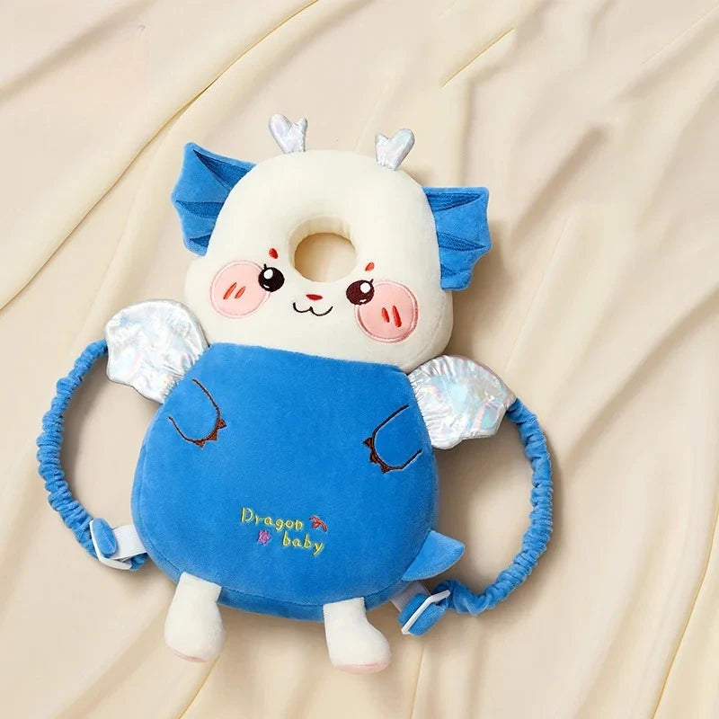 I YAN AIBEDILA baby head protector pillow backpack with safety cushion for newborns and toddlers learning to walk.