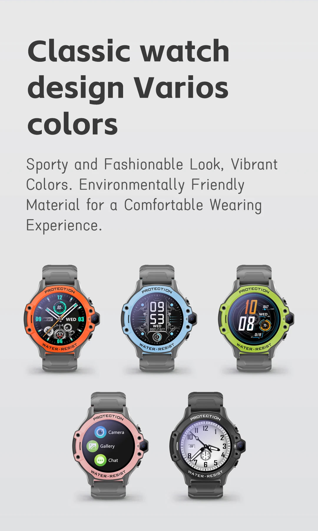 VALDUS 2025 New VK55 4G Children Smartwatch SOS Emergency Call GPS Electronic Fence 0.3 Mpix Camera SIM Card Children Smartwatch