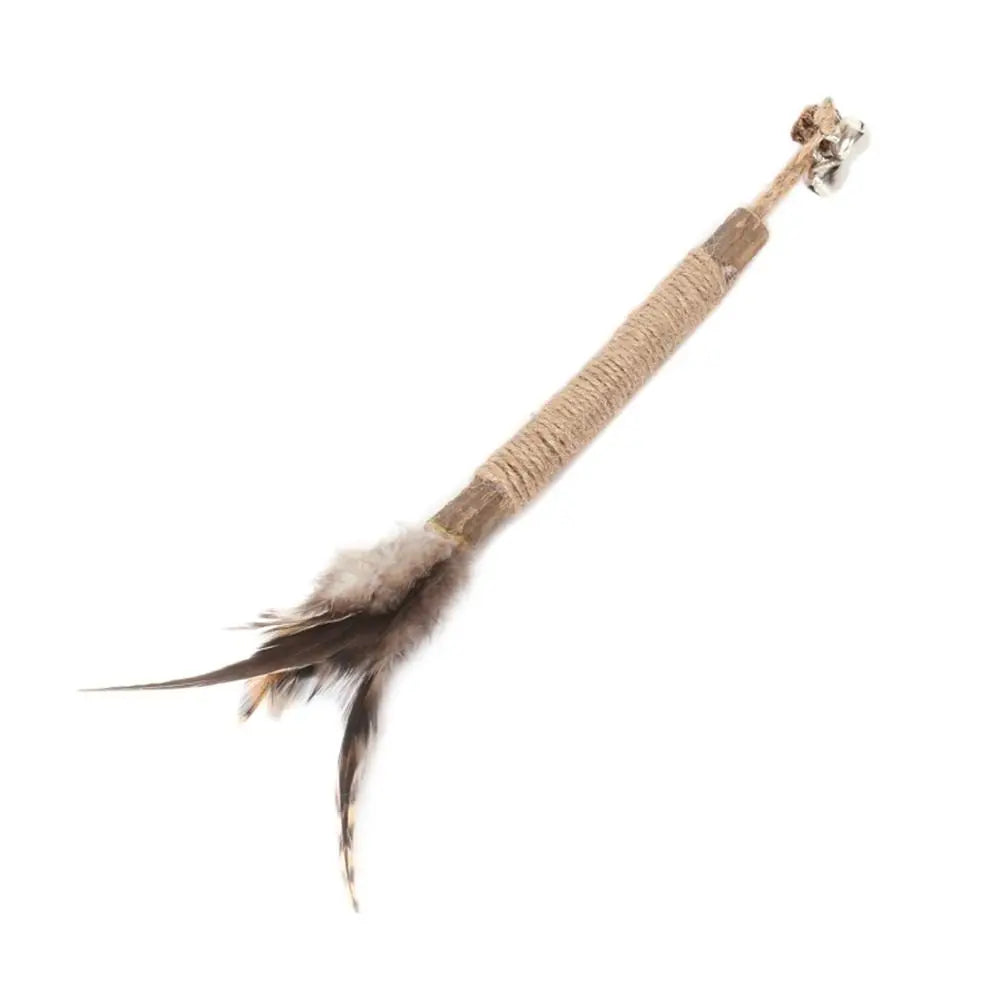 I YAN Silvervine Cat Nip Chew sticks with catnip for cats, displayed on a wall, promoting wellness and natural play.