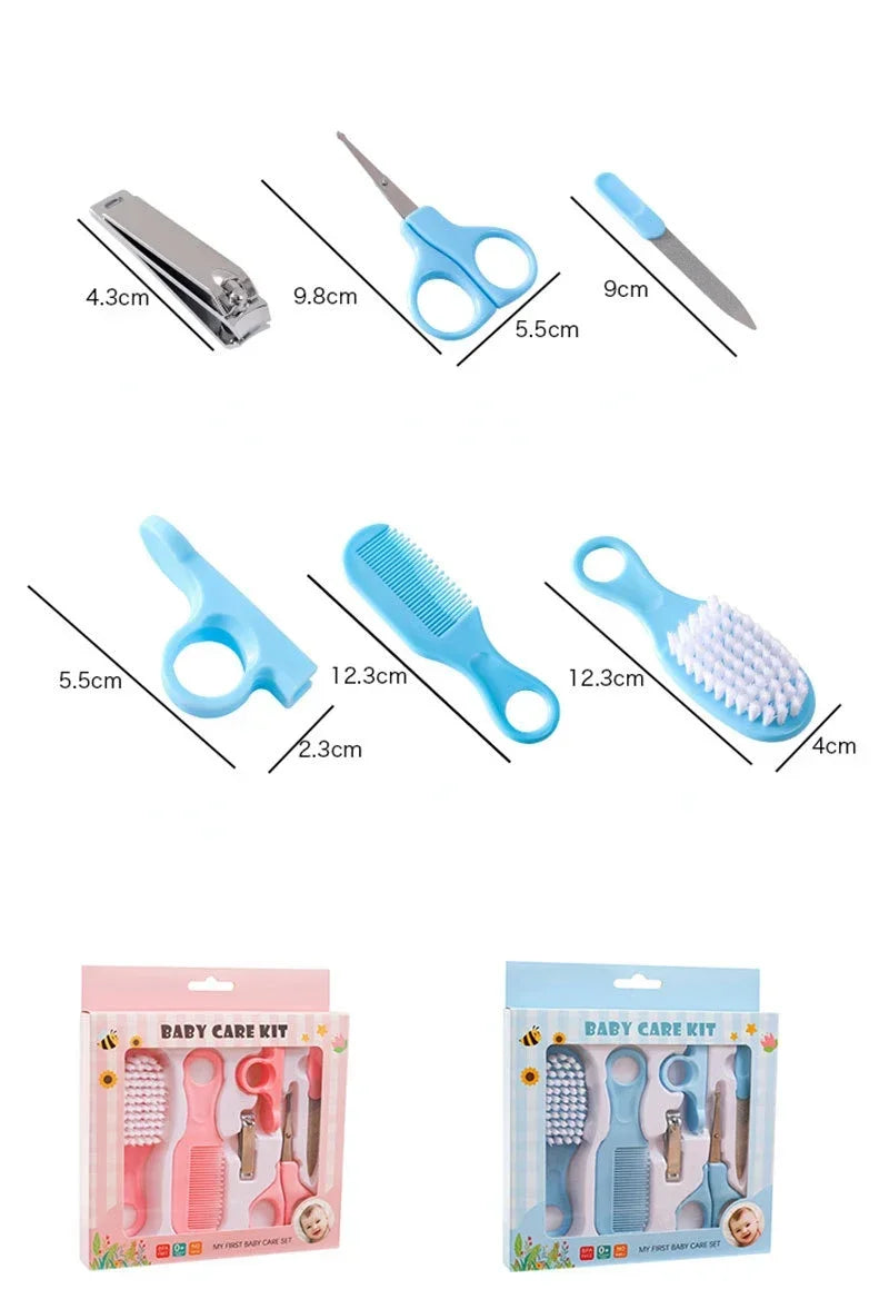 Baby Care Kit 6-Piece Set – Newborn Grooming & Healthcare Gift - I YAN