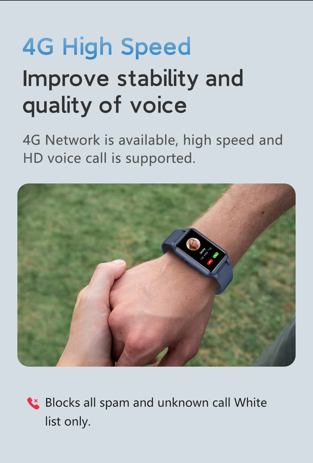 Smart Watch for Seniors & Kids S10 – Fall Detection SOS GPS 4G Heart Rate Monitoring Sim Card Footprint - I YAN