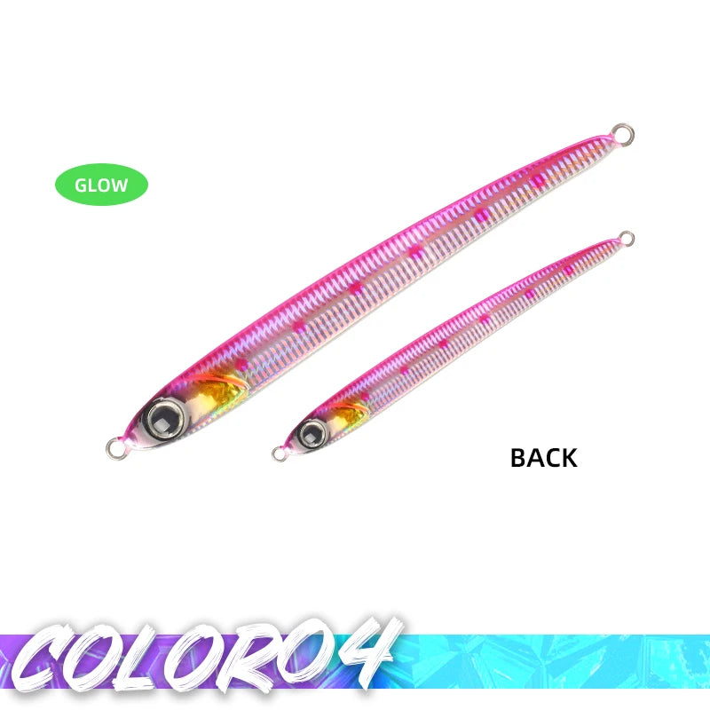 Sea Metal Jig False Bait 30g 45g 60g Lures Saltwater Fish Items Professional Tackle Fishing Lure Goods Perch Baits