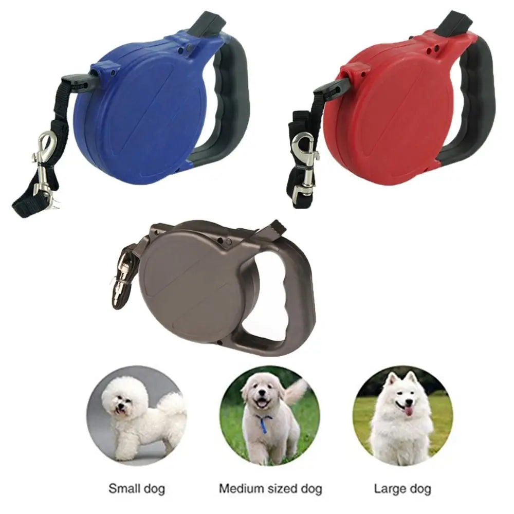 8Meter Durable Training Automatic Pet Leads Ropes Training Dog Leash Retractable Dog Lead Extendable