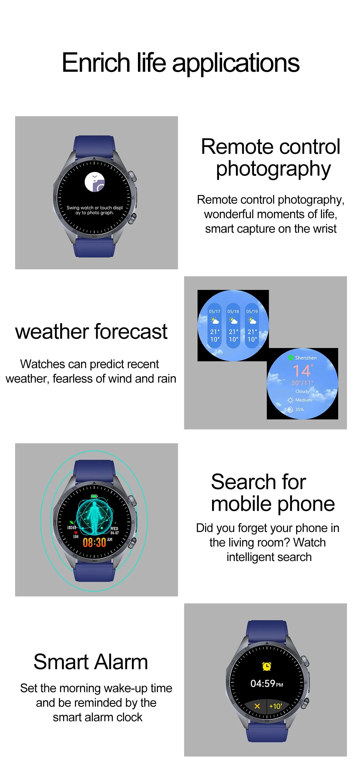 2026 New Pulse﻿ ECG+PPG Treatment Smart Watch Men Blood Lipid Uric Acid BP Body Fat Tired monitor Sports Health Call Smartwatch