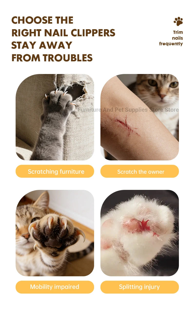 Electric pet nail grinder with LED lights by I YAN, suitable for small to large dogs and cats, featuring a 2-in-1 nail trimming design.