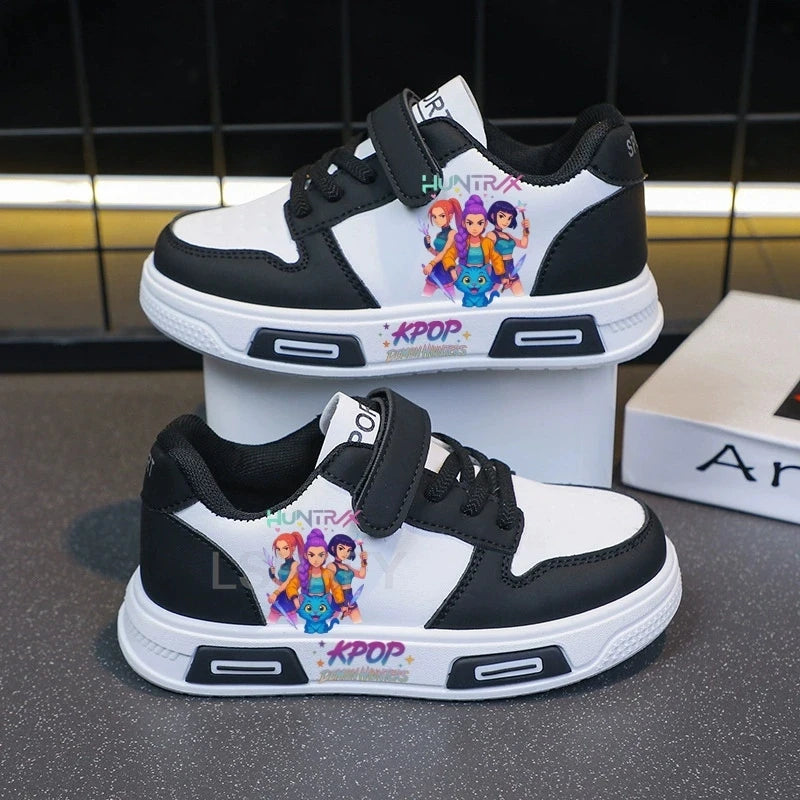 Hot Children's Fashion Casual Shoes Kids Student New Design White Sport Shoes Boys Girls Anti-slip Outdoor Breathable Sneakers