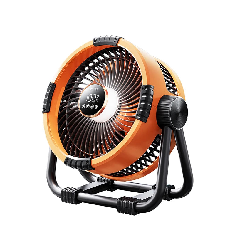 6 in 1 Desktop Fan 20000mAh Outdoor Camping Fan Air Circulator 4 Speed Adjustment Wireless Tent Ceiling Fan