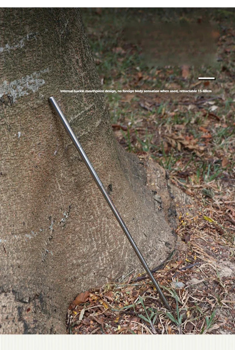 Outdoor Camping Blow Fire Tube Blowpipe Collapsible Tiny Beach Garden Tool Picnic Camping Equipment Blowing Fire Stick