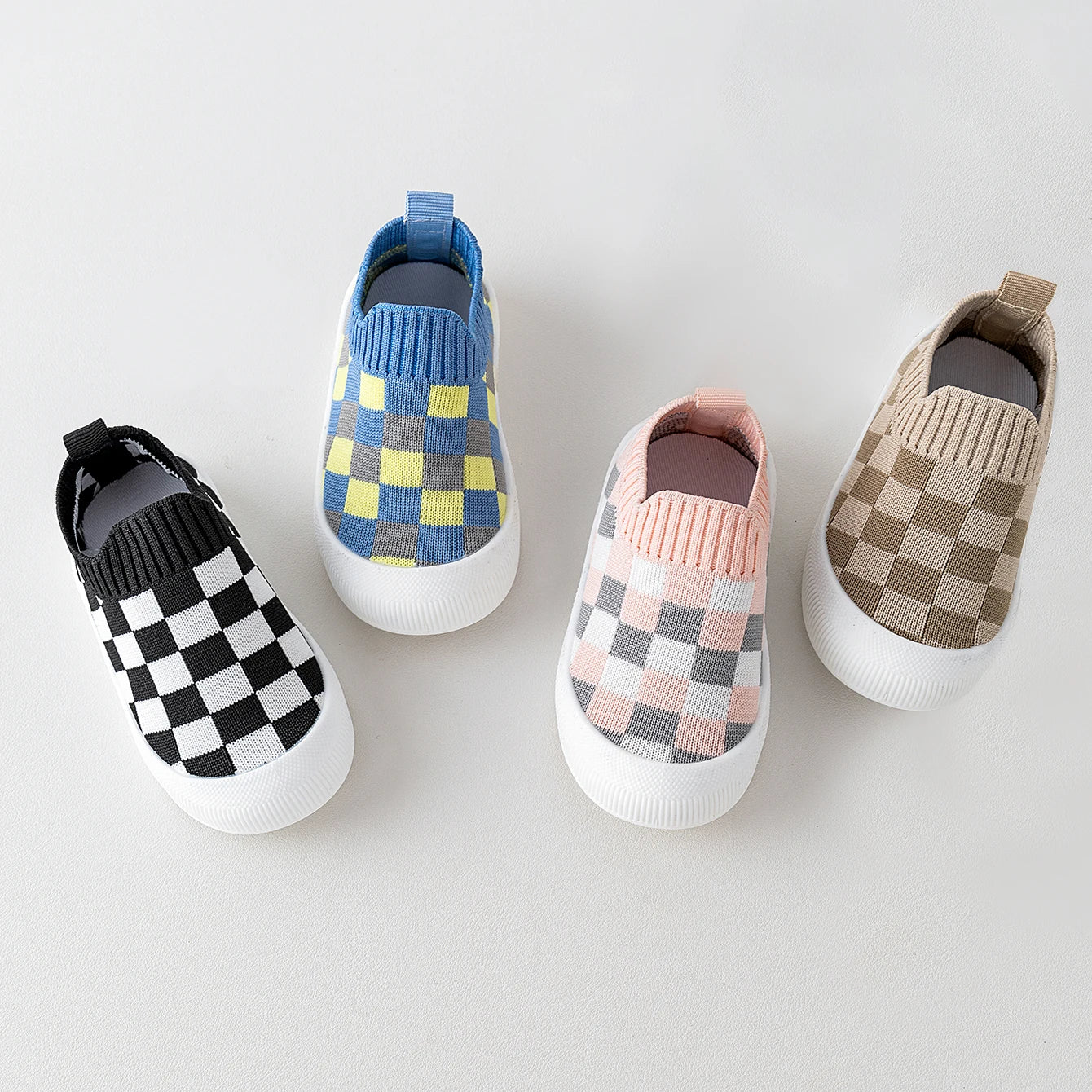 Spring  New Slip-on Toddler Shoes  Baby First Walkers Kids Boys Girls Autumn Non-Slip Sneakers Sport Shoes