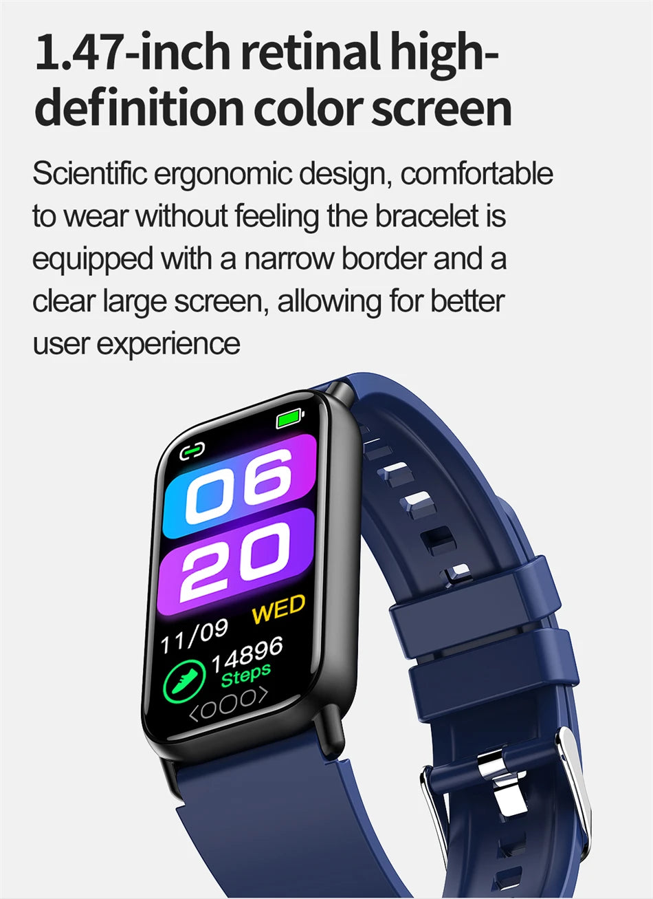 New Original SmartWatch Men Bluetooth Call Sports Smartwatch Heart Rate Health Temperature Monitoring Women For Android IOS 2025