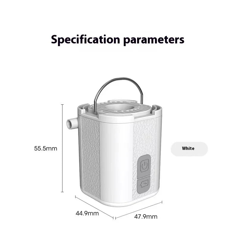 Mini Inflator Pump Outdoor Portable Small Electric Air Pump for Camping Sleep Pad Mattress Mat Pumping and Inflating Vacuum Pump