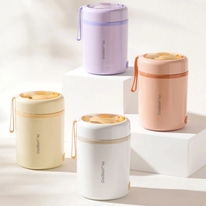 600ML Portable USB Electric Heating Lunch Box Stainless Steel Food Warmer for Picnic Milk Drink 5V 12V 24V Food Heater