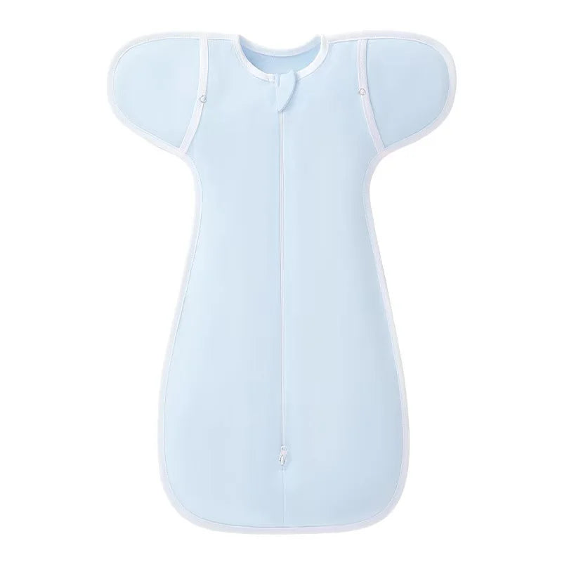 I YAN 100% cotton newborn swaddle sleepsack for 0-6 months, soft muslin baby blanket set with breathable swaddling bedding