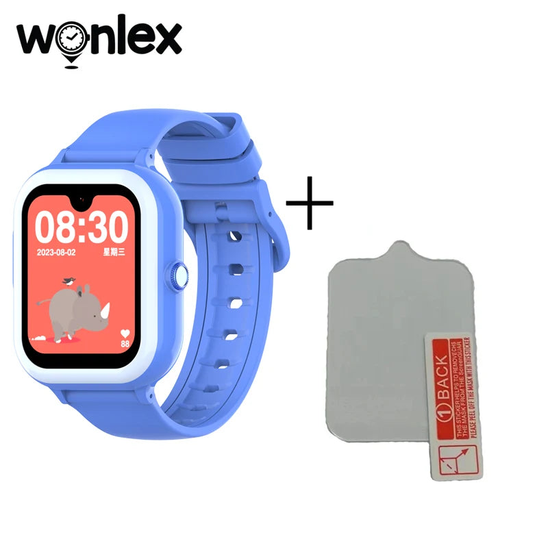 Wonlex KT31 Smart Watch for Children 4G SOS WIFI GPS Tracker AMOLED HD screen Video Call 900mAh Battery Kids SmartWatch Whatsapp