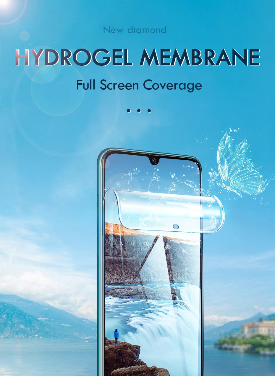HD full hydrogel film for Y95H Y95 A36E smart watch, I YAN protective screen cover with GPS and SOS call features.