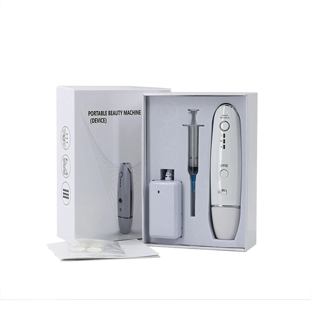 Mini Hifu Ultrasonic RF Facial Massager Lifting Wrinkle Removal Line V-Shape Anti-Aging Skin Tightening Face Care Beauty Device