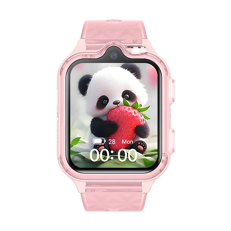 I YAN Wonlex 4G Kids Smartwatch with GPS, dual camera, and video call features, showing the watch face and side buttons.
