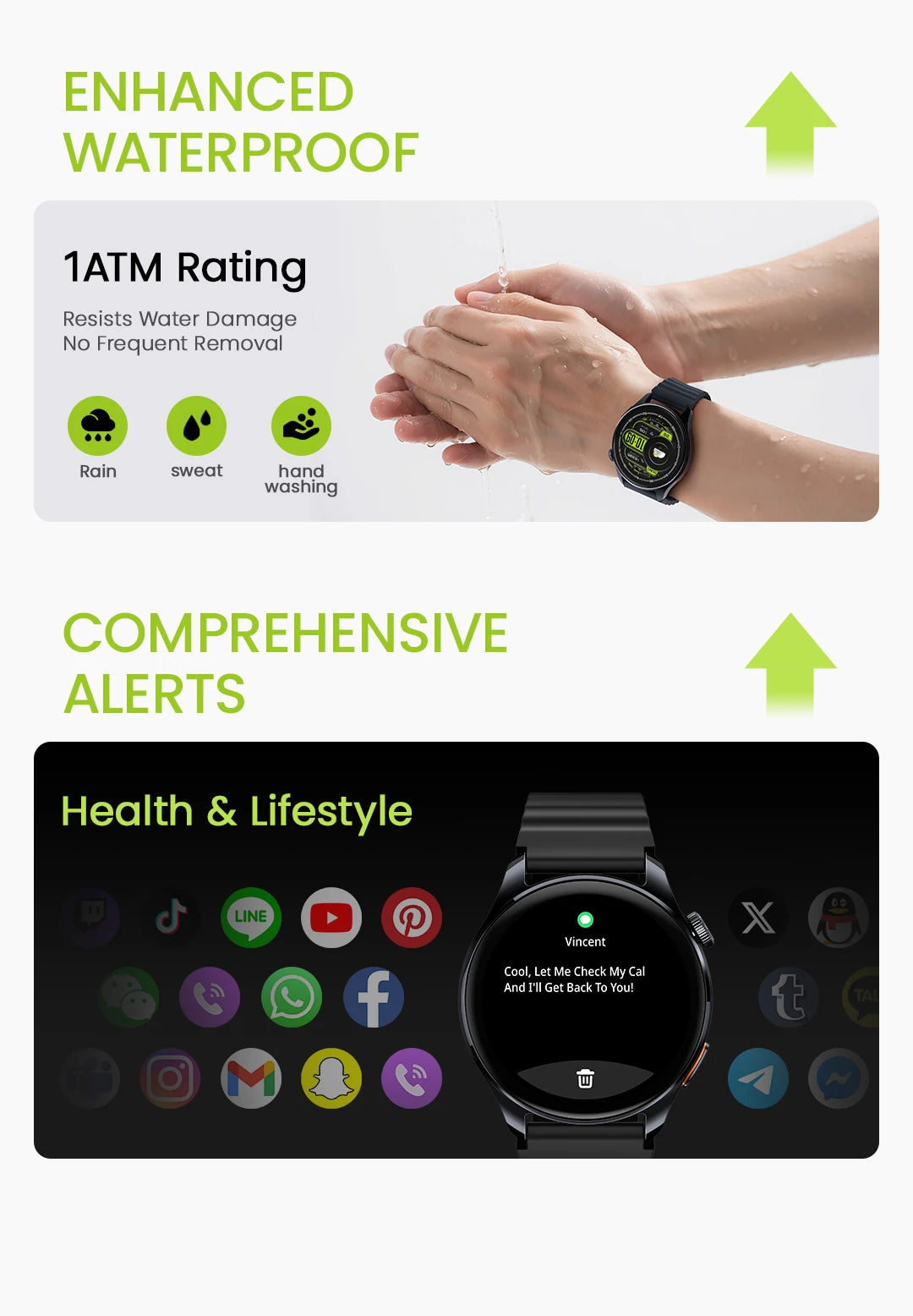 Watch 4S GPS Smartwatch 1.43” HD AMOLED Display 5 Satellite GPS Positioning 120+ Workout Modes Sport Fitness Smart Watch