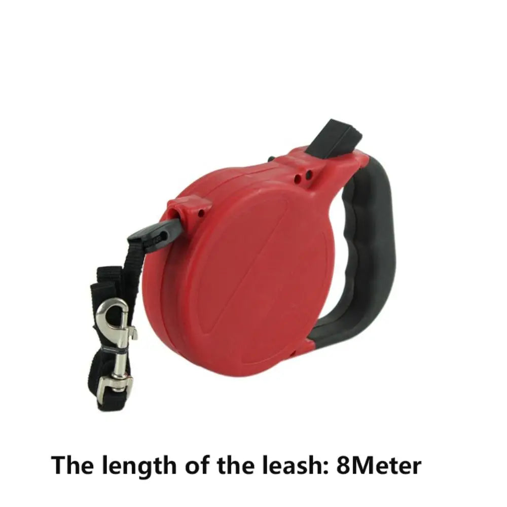8Meter Durable Training Automatic Pet Leads Ropes Training Dog Leash Retractable Dog Lead Extendable