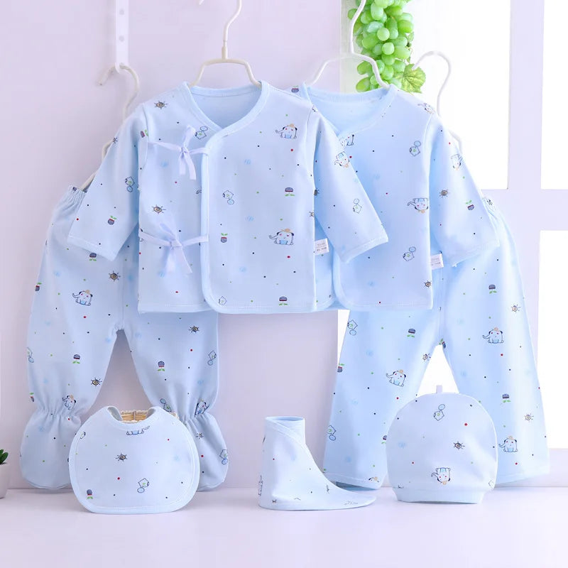 18-Piece Newborn Baby Gift Set – 100% Cotton Layette Box for Boys & Girls - I YAN