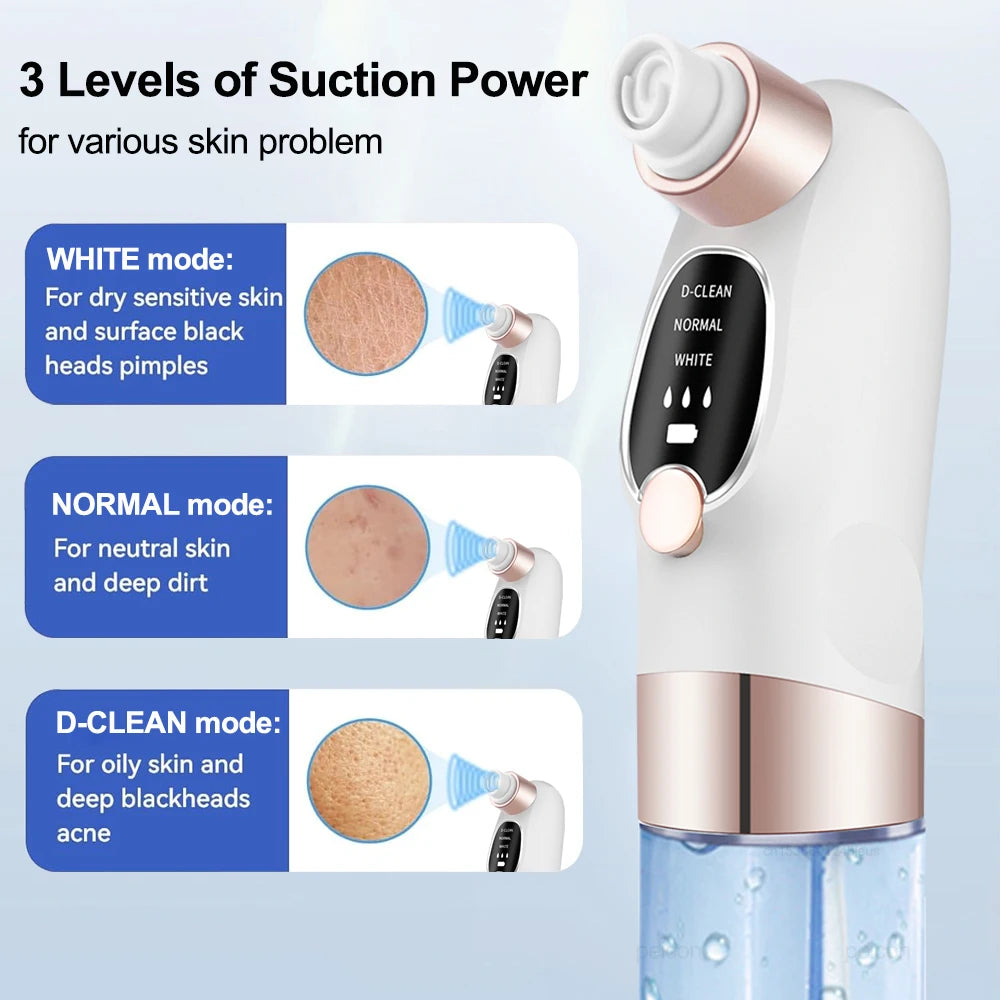 Blackhead Remover Pore Vacuum Cleaner Multifunctional Cleaning Instrument Small Bubble Facial Cleasing Machine Beauty Device
